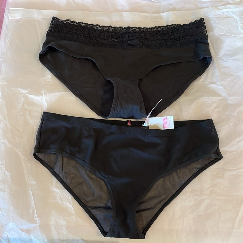 New • Victoria’s Secret • 2 Pair Black Panties